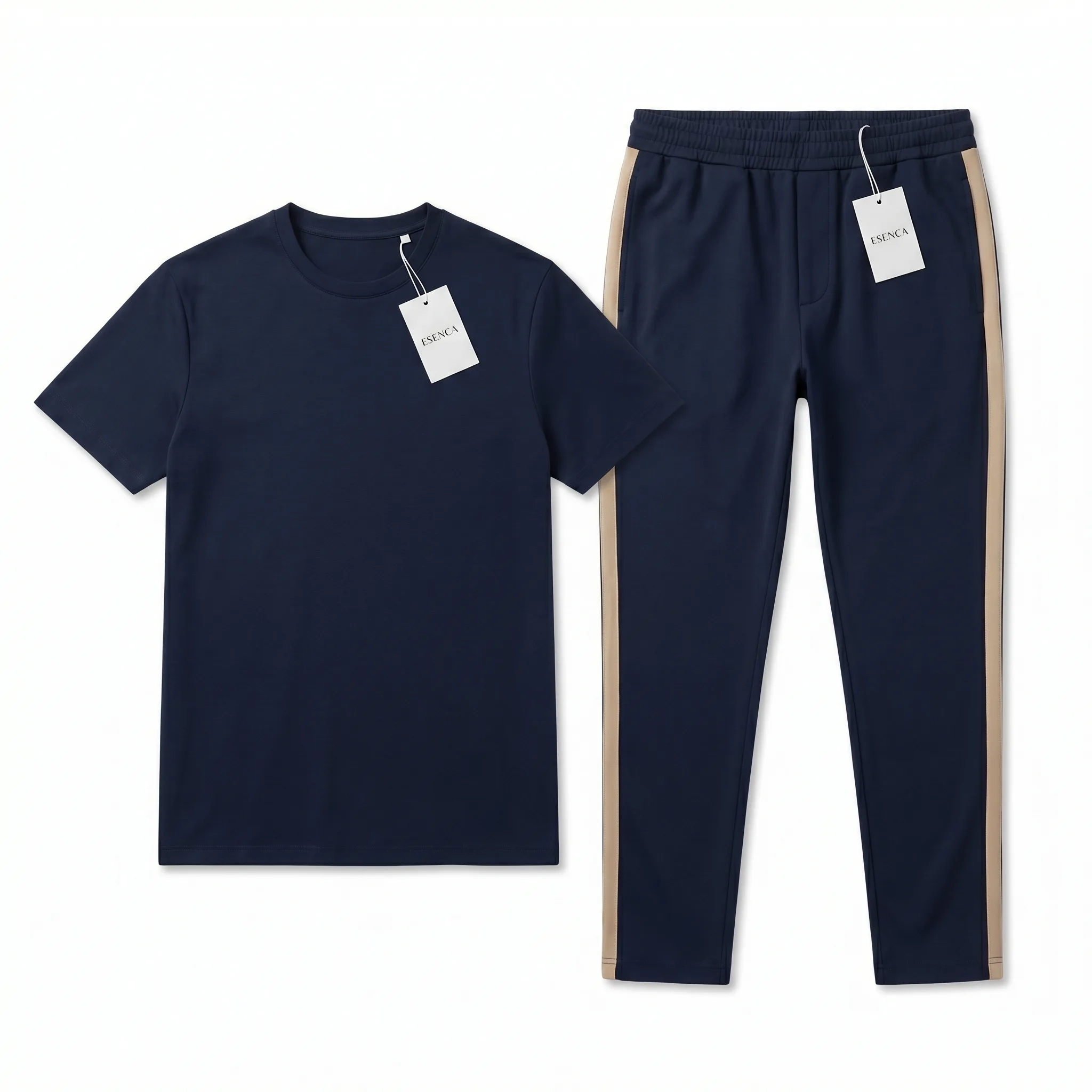 Conjunto Camiseta y Jogger Azul Navy